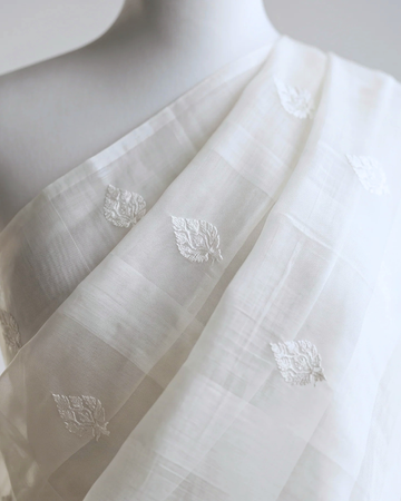 Pure Lawn Embroidered Dupatta 4