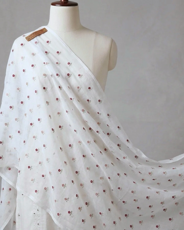Pure Lawn Embroidered Dupatta 6