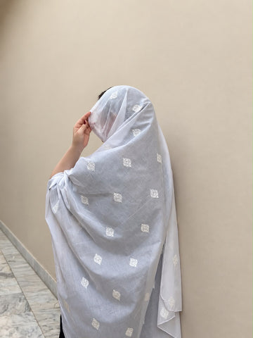 Pure Lawn Embroidered Dupatta 4