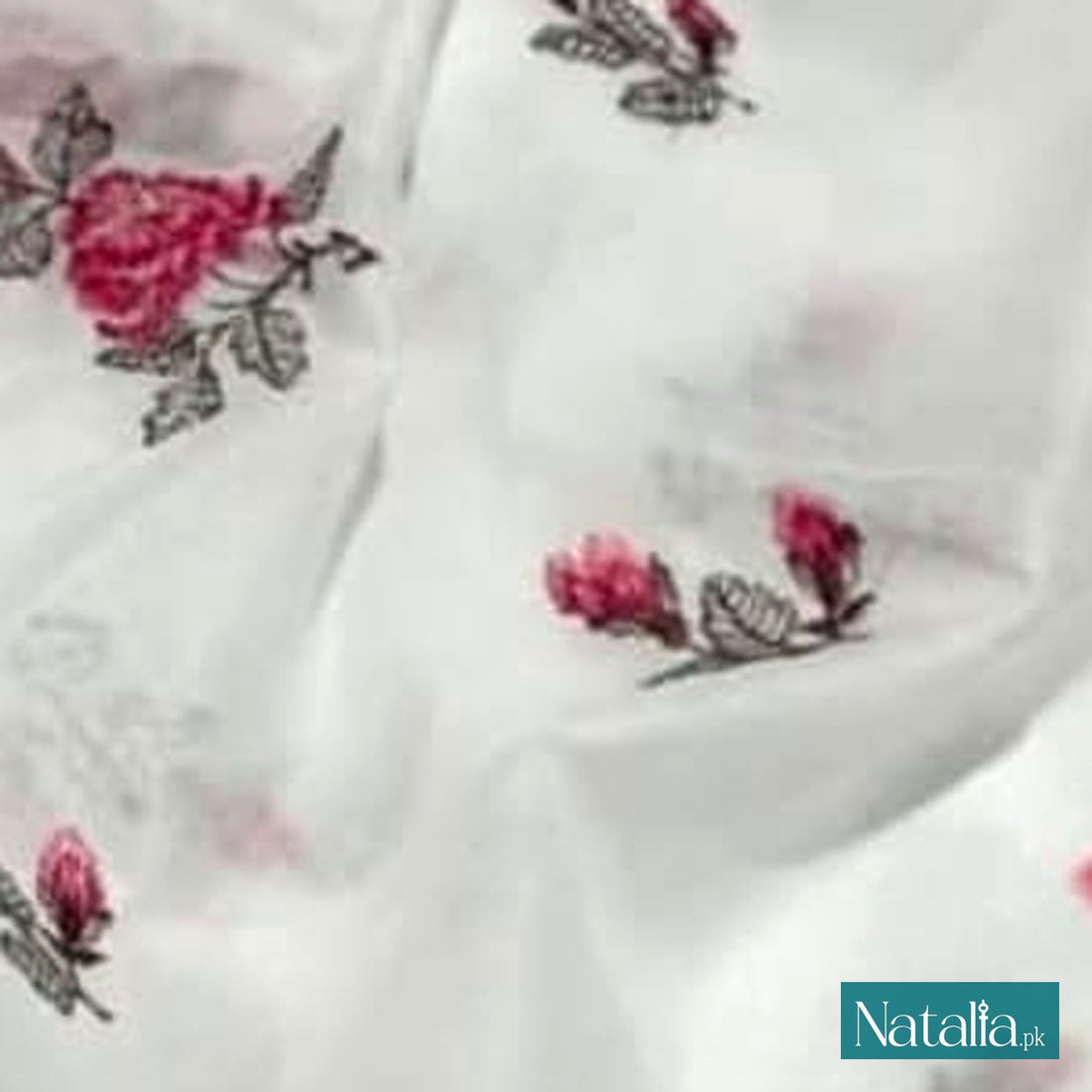 Pure Lawn Embroidered Dyeable Dupatta