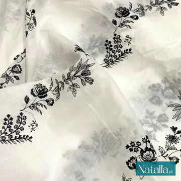 Pure Lawn Embroidered Dyeable Dupatta