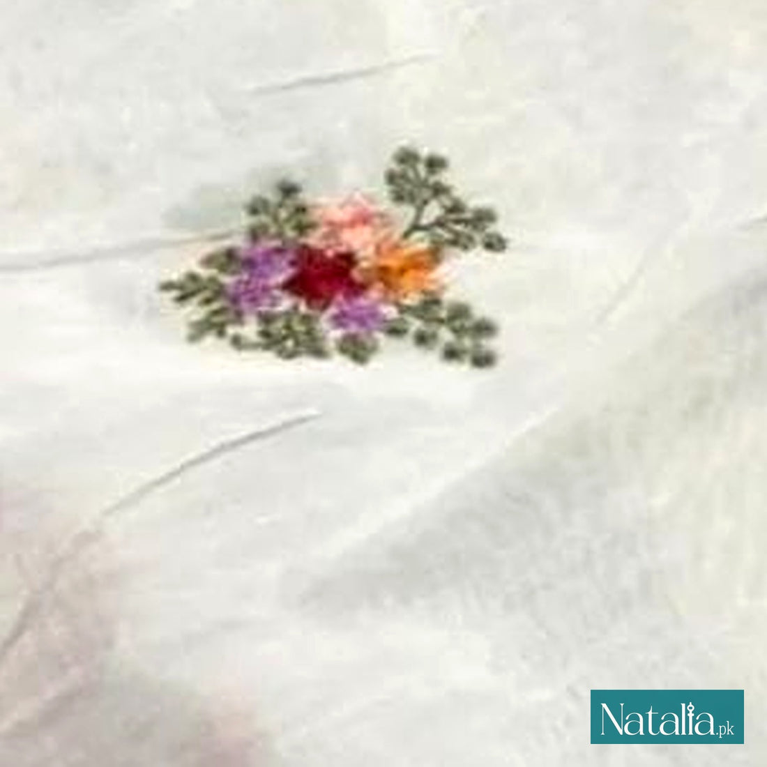 Pure Lawn Embroidered Dyeable Dupatta