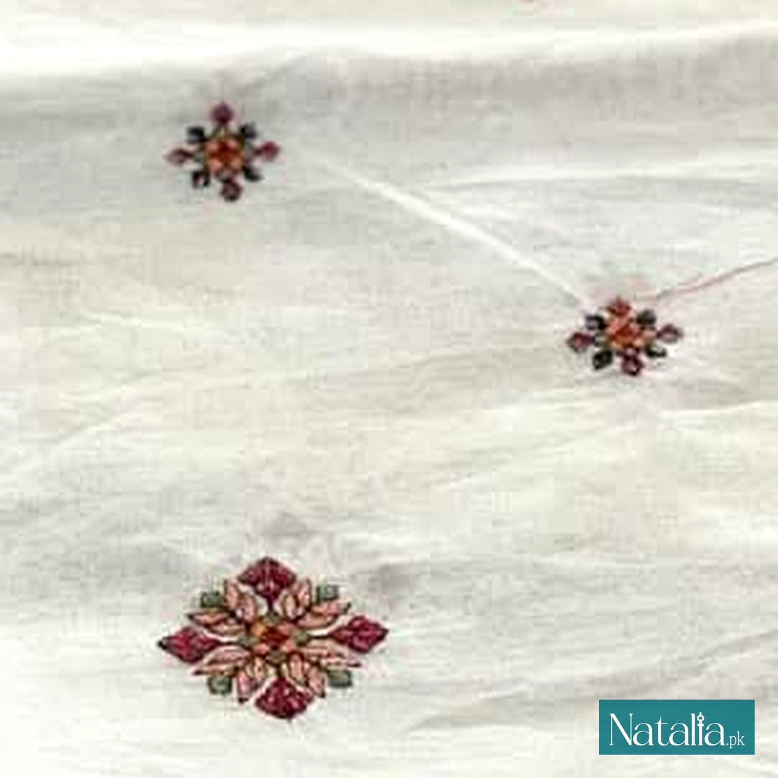 Pure Lawn Embroidered Dyeable Dupatta