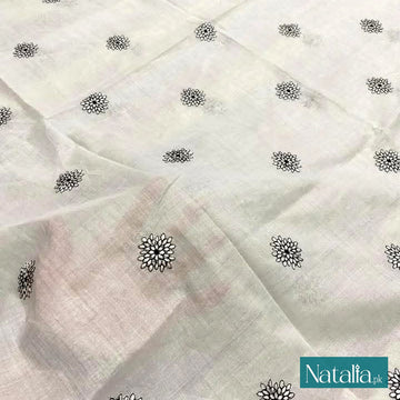 Pure Lawn Embroidered Dyeable Dupatta