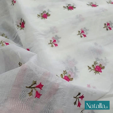 Pure Lawn Embroidered Dyeable Dupatta