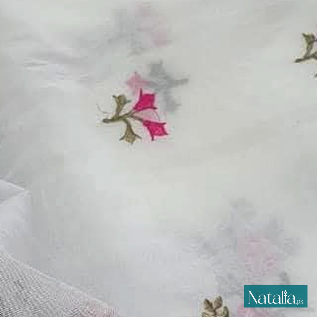 Pure Lawn Embroidered Dyeable Dupatta