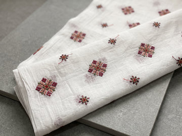 Pure Lawn Embroidered Dupatta 5
