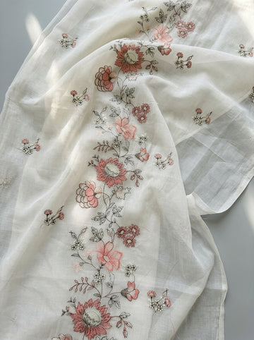 Pure Lawn Embroidered Dupatta 19