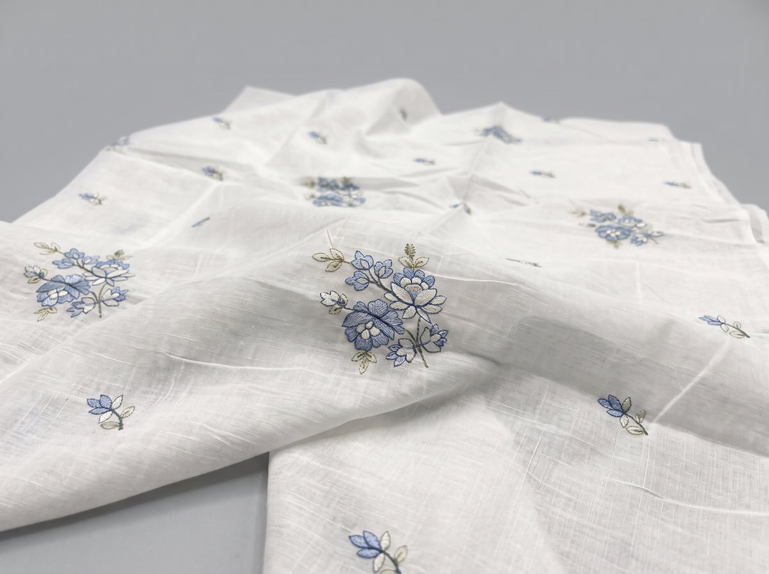 Pure Lawn Embroidered Dupatta 7